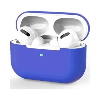Jumada's Hoesje Geschikt Voor Apple AirPods Pro - Soft Case - Cover - Onepiece - Siliconen - Blauw