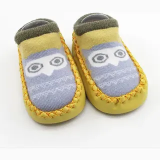 Jumada's - Slofjes - Sloffen - Babyslofjes - Babysokken - Babyschoenen - Anti Slip - Geel - Kraamcadeau - Cadeau - Baby Slof - Babyslofjes - Baby