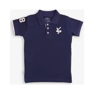 Comfort & Care Apparel | Kinder Polo Shirt | Blauw Wit | Maat 98