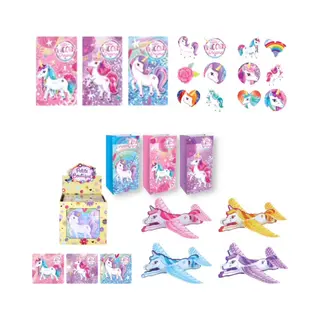 Isa's Friends Uitdeelcadeautjes Box Unicorn 50 Stuks - Traktatie Box - Unicorn - Pinata Vulling