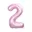 Cijfer 2, Roze
