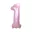 Cijfer 1, Roze