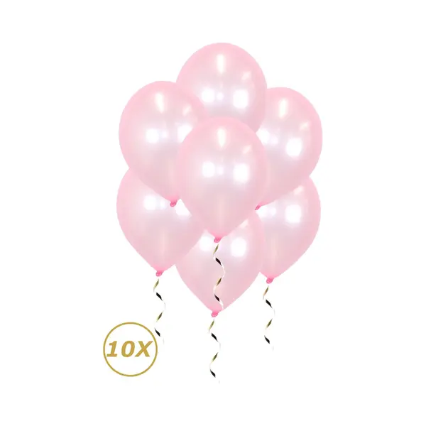 Ballonnen Roze 10 Stuks thumbnail