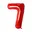 Cijfer 7, Rood