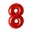 Cijfer 8, Rood