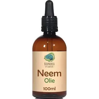 Slaaploos Neemolie - 100ml - 100% Puur Koudgeperst Neem Oil - Biophorea Neem Olie - Basisolie Voor Etherische Oliën