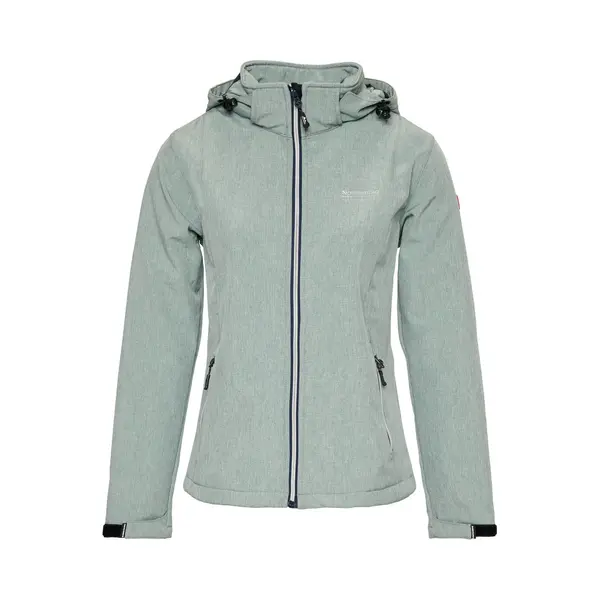 Nordberg Rinda - Softshell Outdoor Zomerjas Dames - Lichtgroen Melange - Maat Xxl thumbnail