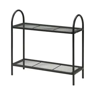Pro Garden Plantenrek/plantentafel - Zwart - Metaal - Opvouwbaar - 60 X 22 X 58 Cm