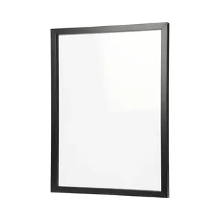 Memobord/schrijfbord Voor Kantoor Of Thuis - Incl. 2x Markers - Wit/zwart - 30 X 40 Cm