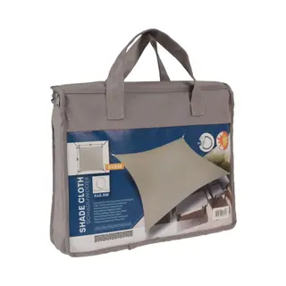 Ambiance - 3 X 3 M Taupe Segelmarkise