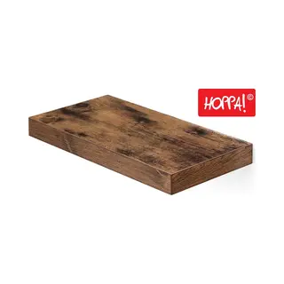 Hoppa! Wandplank | Wandplank Voor Boeken, Foto's Of Decoratie | Zwevende Plank | Kantoorplank | Mdf | Voor Woonkamer, Keuken, Hal, Slaapkamer Of