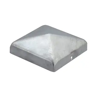 Wovar Paalkap Verzinkt Voor 12 X 12 Cm Palen | Per Stuk | Paalafdekkap