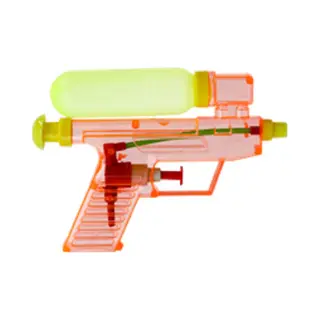 Cepewa Waterpistool/waterpistolen - Rood - 15 Cm - Kunststof - Afneembaar Reservoir