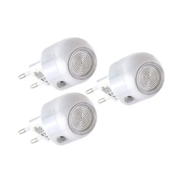 3x Stuks Nachtlampjes Met Sensor 360 Graden Draaibaar thumbnail