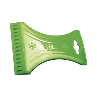 Prosperplast IJskrabber / Raamkrabber - Voor Auto Ramen - Groen - Kunststof - 10 X 13 Cm - Ruitenkrabber