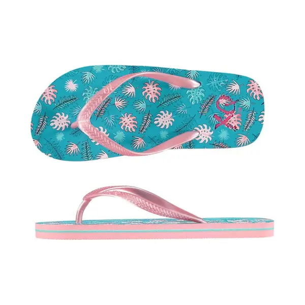 Xq Footwear Teenslippers Meisjes Roze/blauw Maat 29-30 thumbnail
