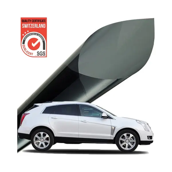Homewell Autofensterfolie Hr++ 75x300 - Tönungsfolie | Sonnenschutzfolie Auto - Verdunkelung 20% thumbnail