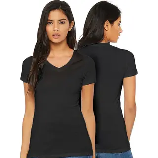 Anti Zweet Shirt - V-Hals – Krexs - Ingenaaide Okselpads – Anti Transpirant – Ondershirt - Zwart - Dames