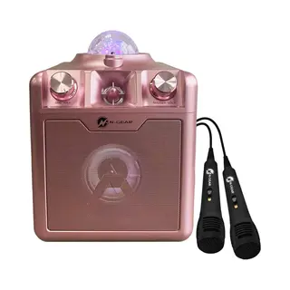 N-Gear Pink Disco Star Wireless Karaoke Machine