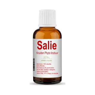 Herbes D'elixir Salie Tinctuur – 100 Ml – 1 Fles – Ondersteunt De Luchtwegen