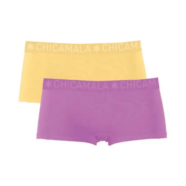 Muchachomalo Chicamala Meisjes Boxershorts - 2 Pack - Maat 110/116 - Meisjes Onderbroeken thumbnail