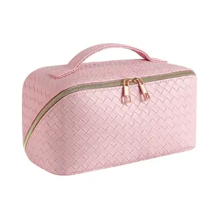 Yono Make Up Tasje - Toilettas Dames - Etui - Reis Toiletzak Klein - Meisje - Roze