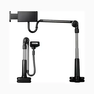 Yono Tablet Houder Bed - Flexibel - Geschikt Voor IPad - Telefoonhouder - 78cm - Zwart