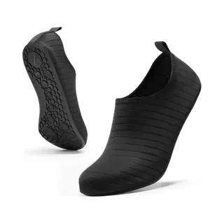 Yono Waterschoenen Voor Volwassenen - Anti-Slip Zwemschoenen Dames En Heren - Zwart - Maat 44-45