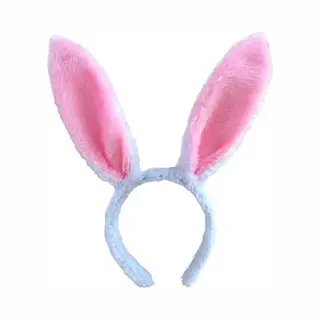 Konijnenoren Diadeem - Paashaas Oren - Pasen Konijn Haas - Verkleedkleren Outfit - Bunny Ears