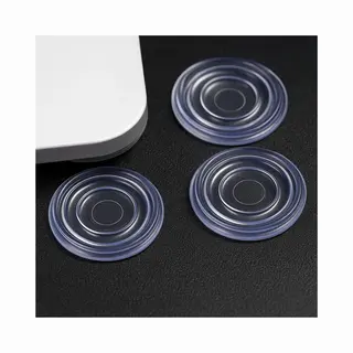 Fsw-Products – 4x Siliconen Meubelbeschermers – Antislip Onderzetters (Ø23mm) – Antikras & Geluiddempend – Geschikt Voor Glazen Tafelplaten