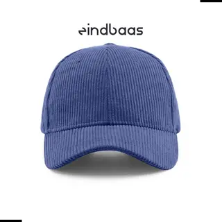 Legend Cap Basic - Eindbaas - Corduroy - Blue - Blauwe Corduroy Pet