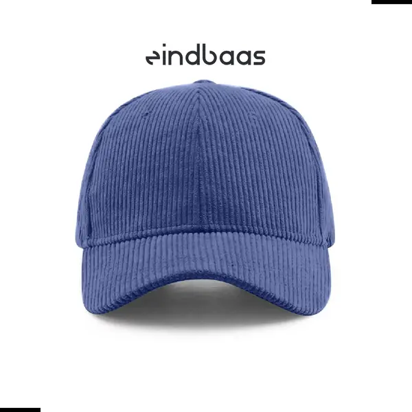 Legend Cap Basic - Eindbaas - Corduroy - Blue - Blauwe Corduroy Pet thumbnail