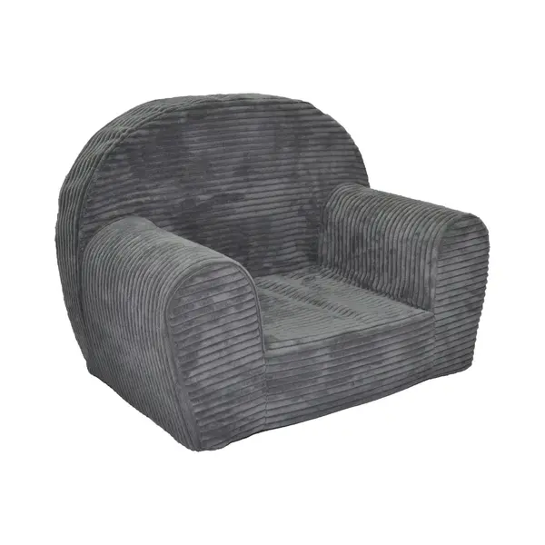 Viking Choice Kindersessel - Lincol - 60x40x45 Cm - Cord - Hellgrau thumbnail