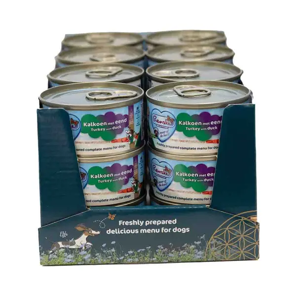 Renske Frisches Hundefutter - Pute Mit Ente - 24 X 95 G thumbnail