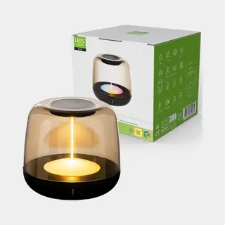 LED's Light Led’s Light – Oplaadbare Rgbw Tafellamp Met Touch – Draadloos Op Accu – Polycarbonaat – Zwart