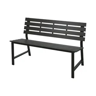 Relaxwonen - Tuinbank - Polywood - Extra Stevig - Zwart