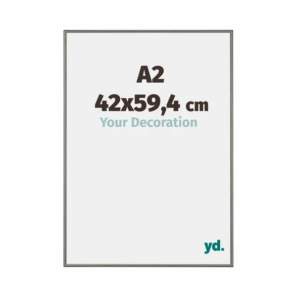 Your Decoration Fotokader A2 - 42x59, 4 Cm - Mercury Structuur - Aluminium - New York thumbnail
