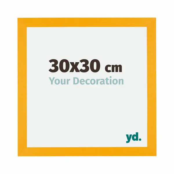 yd. Your Decoration - Fotolijst 30x30 Cm - Mdf - Geel - Mura thumbnail