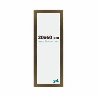 Your Decoration Fotokader 20x60 Cm - Brons Decor - Mdf - Mura