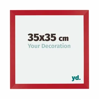 Your Decoration Fotokader 35x35 Cm - Rood - Mdf - Mura