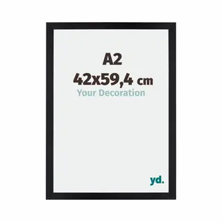 Your Decoration Fotokader A2 - 42x59, 4 Cm - Zwart Mat - Mdf - Mura