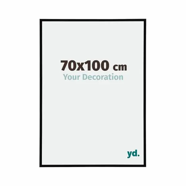Your Decoration Fotokader 70x100 Cm - Zwart Hoogglans - Kunststof - Annecy thumbnail