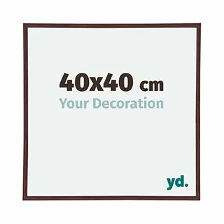Your Decoration Fotokader 40x40 Cm - Bruin - Kunststof - Annecy