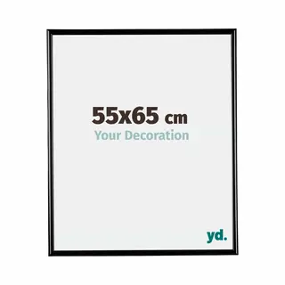 Your Decoration Fotokader 55x65 Cm - Zwart Hoogglans - Kunststof - Bordeaux