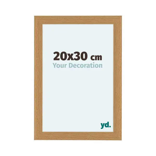 yd. Your Decoration - Fotolijst 20x30 Cm - Mdf - Beuken - Como thumbnail