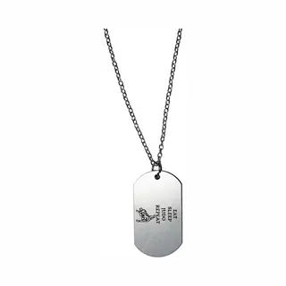 Akyol - Eat Sleep Judo Repeat Ketting - Judo - Beste Sporter - Sport - Cadeautje - Verrassing