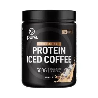 Pure. Protein Iced Coffee - 500 Gram - 22g Whey Proteine - 80mg Cafeïne - Koffie