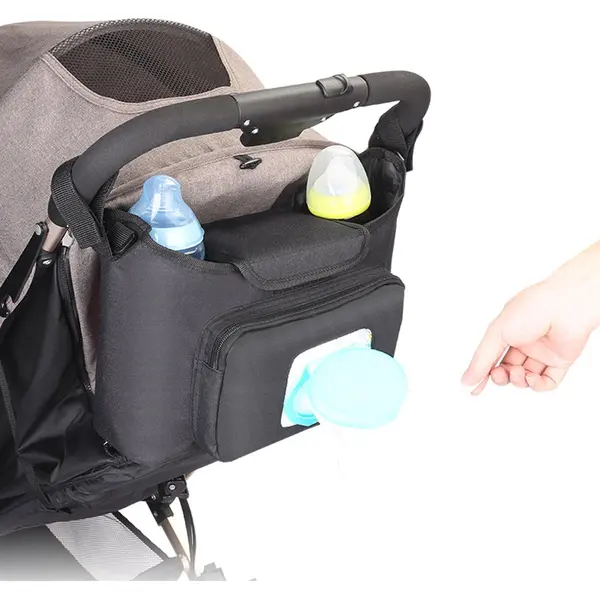 Achilles Kinderwagen Organizer | Buggy Tas Organizer - Wandelwagen Organizer - Luiertas thumbnail