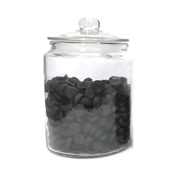 SandD-art Luxe Grote Sterke Glazen Snoeppot-koekjespot-voorraadpot (wordt Leeg Geleverd). Maat - Xl 30cm Hoog, Doorsnede 20cm Inhoud 5, 7 Liter Is Bijvoorbeeld thumbnail