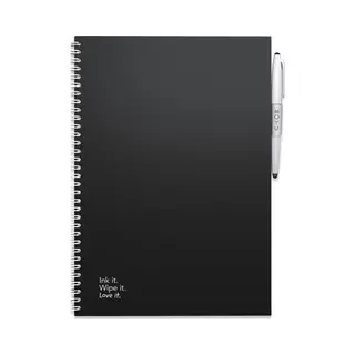 Moyu Erasable Notebook - A4 Stone Paper - Hardcover - Pitch Black